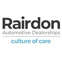 A logo of rairdon automotive dealerships